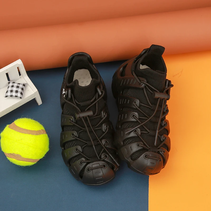 Весенне-осенняя легкая обувь для мальчиков детская сетчатая на плоской подошве