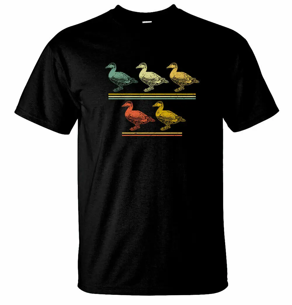 

Ducks Retro Vintage Style Funny T-Shirts Tees Gifts for Duck Lovers. Men's T-shirt