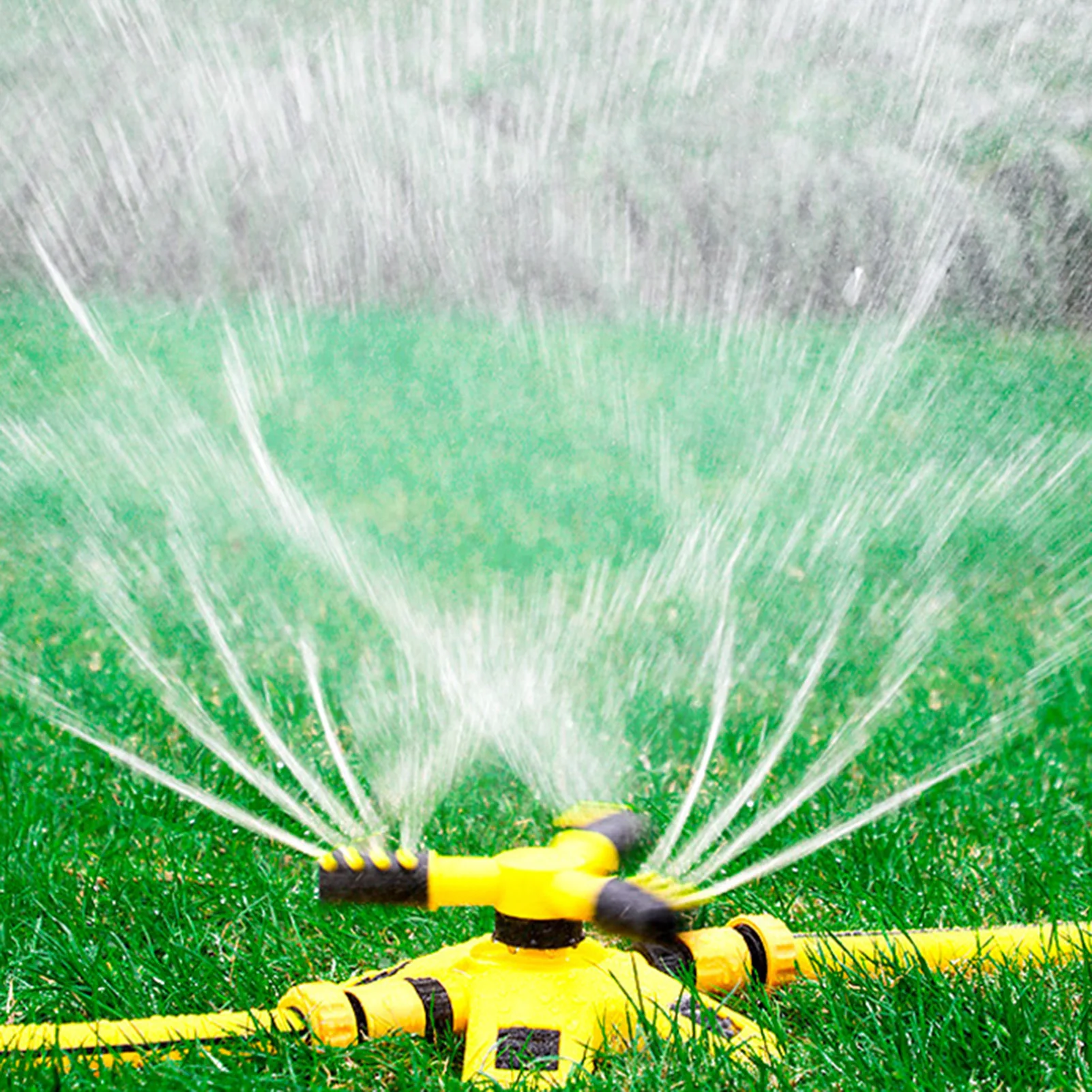

Automatic Lawn Sprinkler Garden 360 Degree Rotating Large Area Coverage Stable Water Sprinkler For Garden Yard Lawn #W0