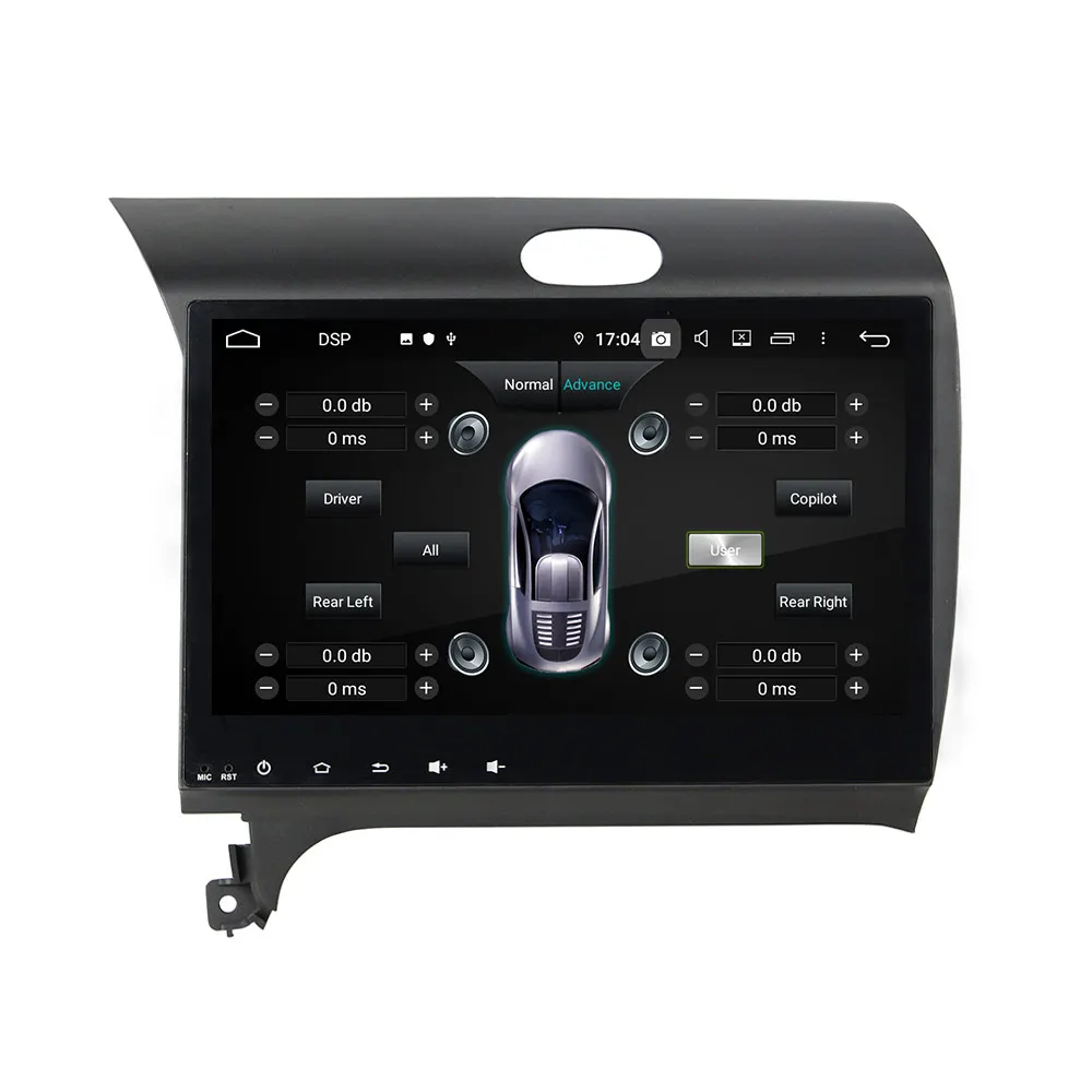 Автомагнитола 2 din Android 9 с 8-ядерным процессором DSP для Kia CERATO K3 FORTE 2013 -2016