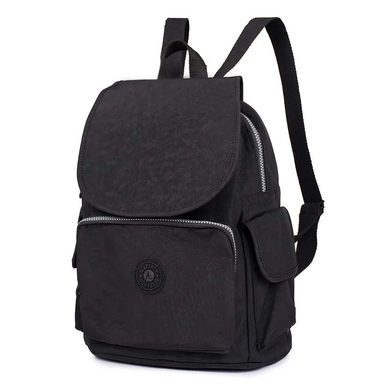 1 piece Black Повседневный рюкзак ACEPERCH женский школьный рюкзак для девочки подростка для ноутбука Mochila Feminina - Цвет: 1 piece Black