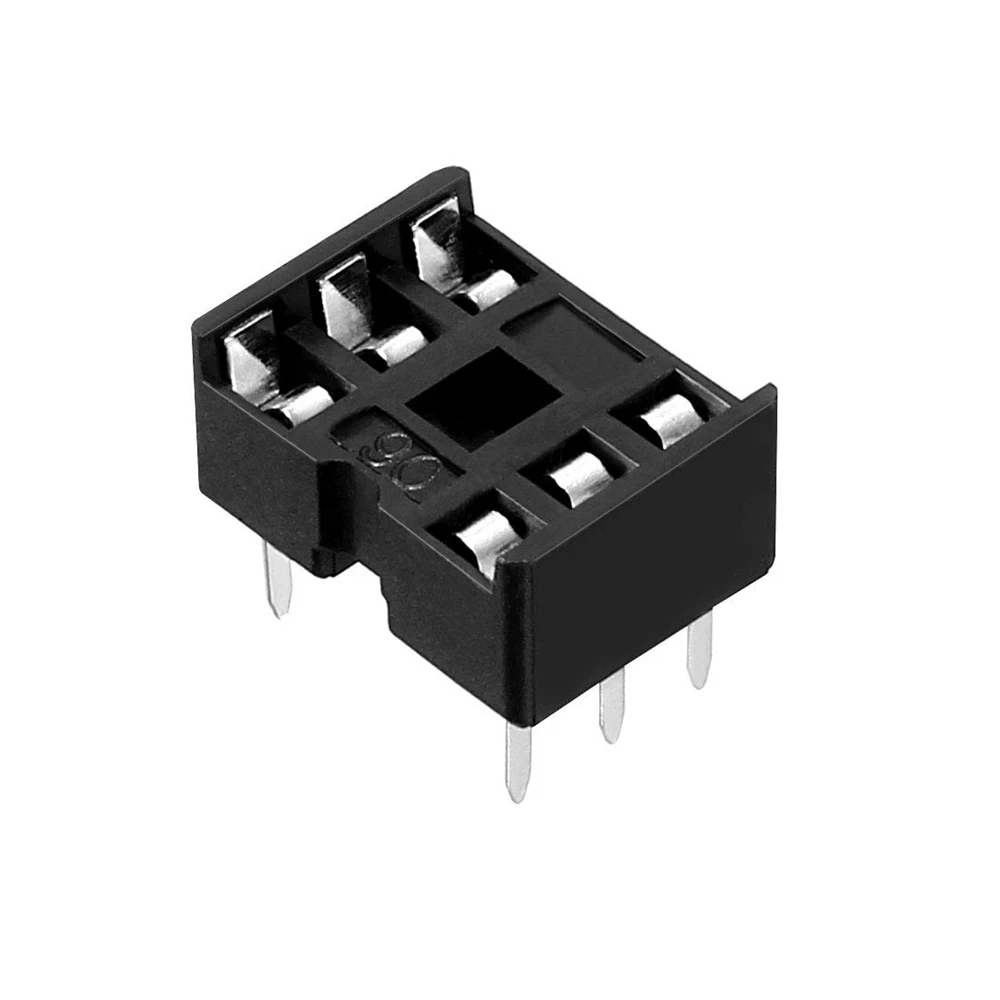 10 шт. DIP ИС адаптер припоя Тип гнездо комплект 6 8 14 16 18 20 24 28 Pin для arduino PCB Diy Kit |