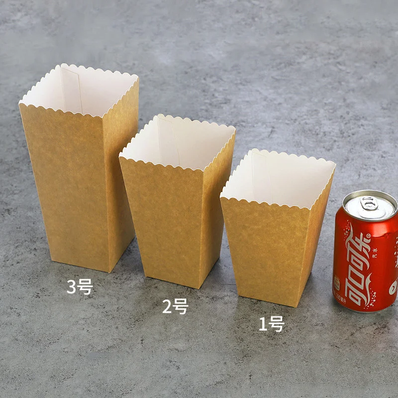 12 шт. коробка для попкорна из крафтовой бумаги | Дом и сад