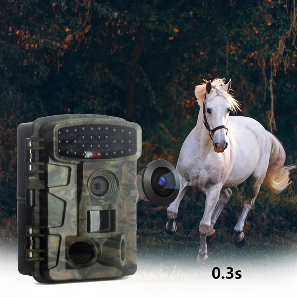 

Trail Camera 20MP 1080P Waterproof Outdoor Hunting Wildlife Monitoring Trap Home Security Surveillance Night Vision Wild Camera