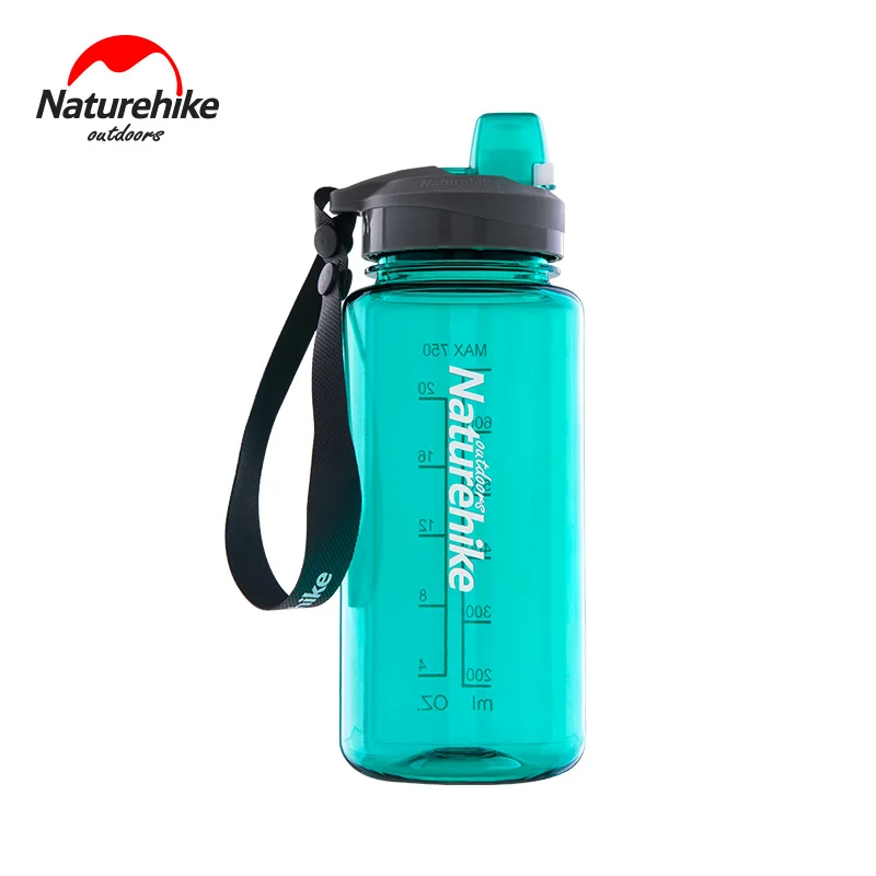 Спортивная бутылка Naturehike 1000 мл/750 мл с широким горлышком Нетоксичная без БФА
