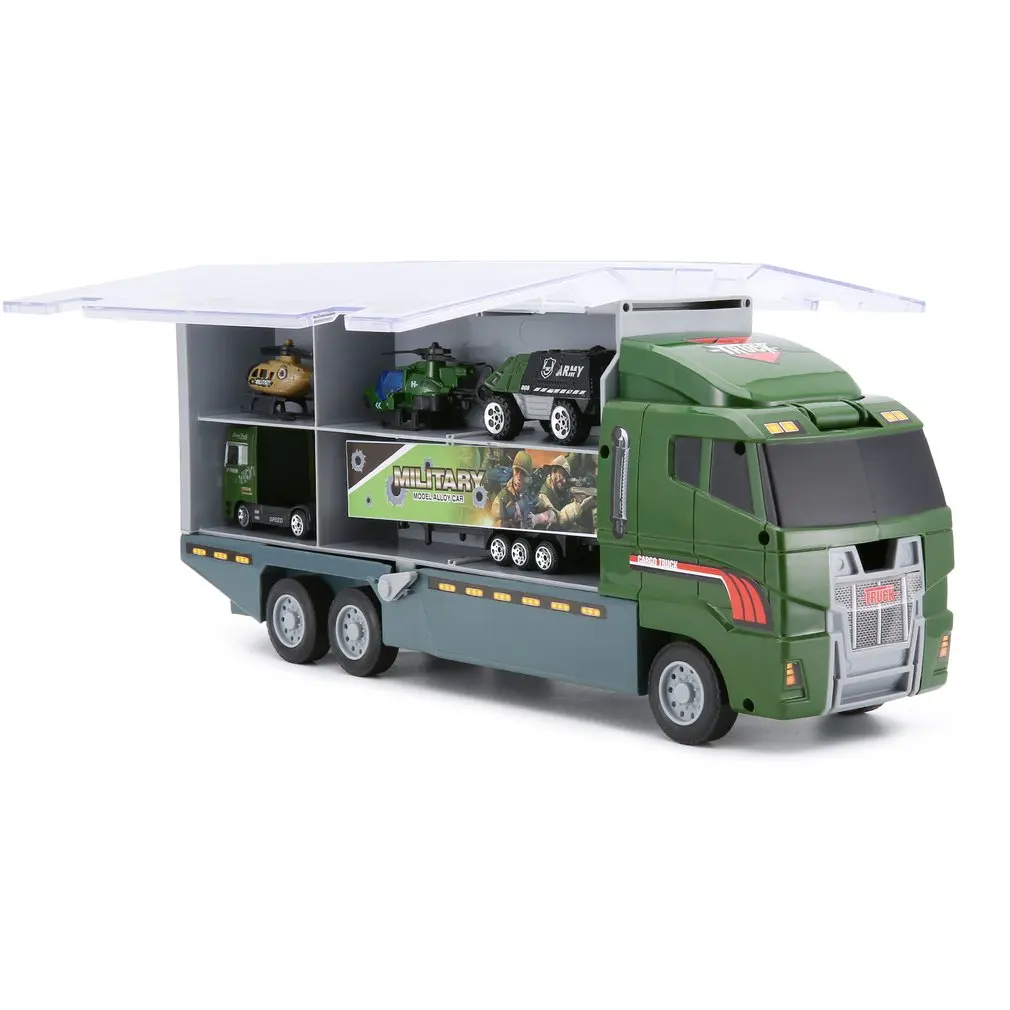 11 шт. детская игрушка катапульта боевой контейнер грузовик коробка для хранения