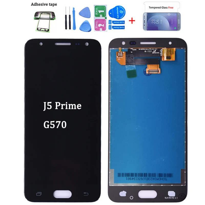 Для Samsung GALAXY J5 Prime G570 G570Y ЖК дисплей сенсорный экран дигитайзер в сборе для galaxy On5