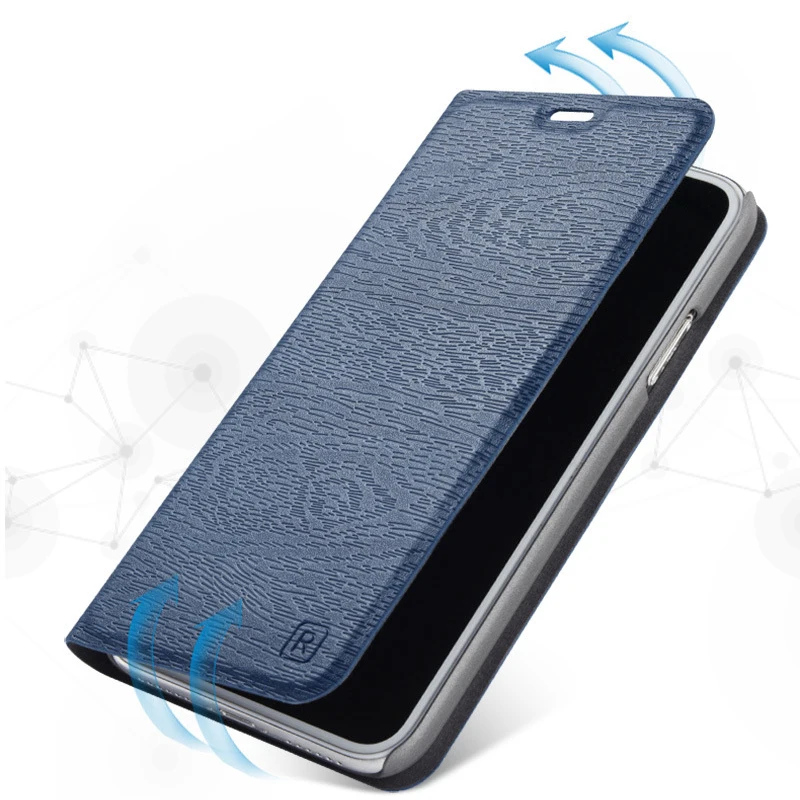 Luxury Slim Magnetic Leather Cover For iPhone 6 6s 7 8 Plus XS Max X XR 5 5s SE 2020 PC Wallet Card Slots  Stand Flip Phone Case