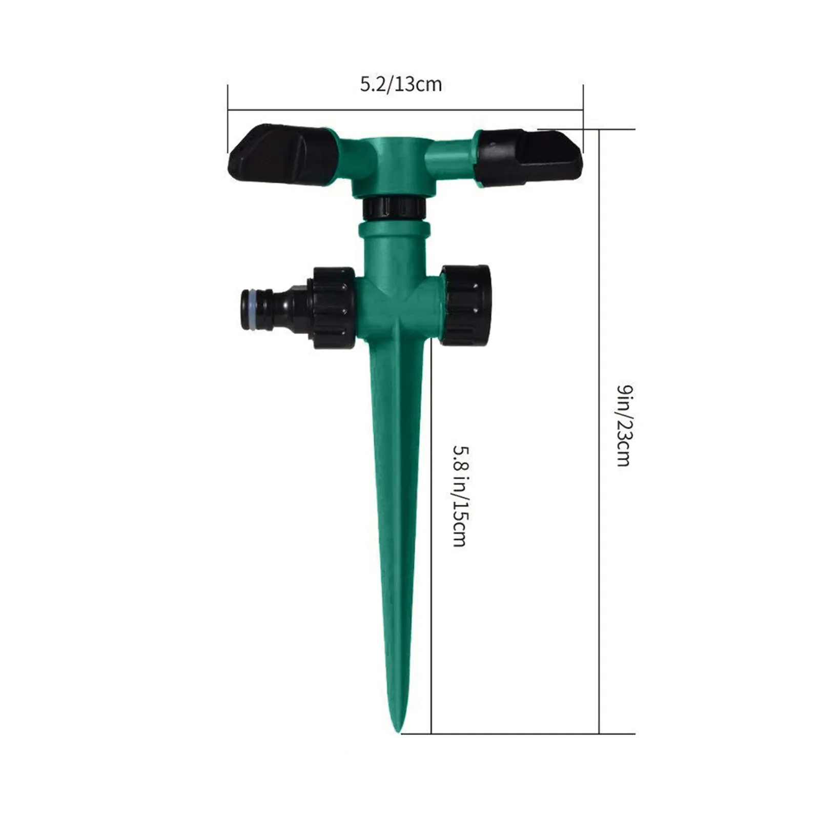 

Lawn Sprinkler Automatic 360 Rotating Garden Water Sprinklers Lawn Irrigation