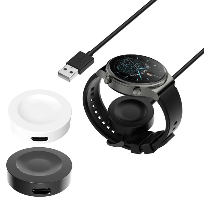 

Беспроводной зарядный USB-кабель док-станция зарядное устройство адаптер питания для Huawei Watch GT Ruuner/3/3Pro GT2 42 мм GT3 Pro 46 мм/43 мм умные часы