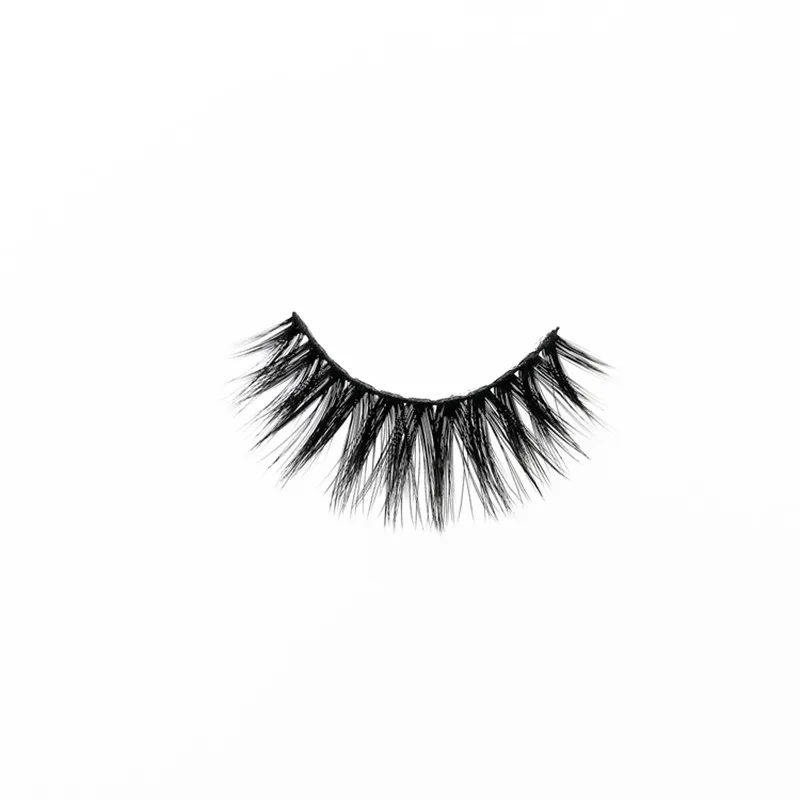 

WS Medium Short Faux Mink Lashes Bulk 10 / 20 Pairs Natural Long Wispy Makeup Synthetic Eyelashes Feel Lightweight For Beauty