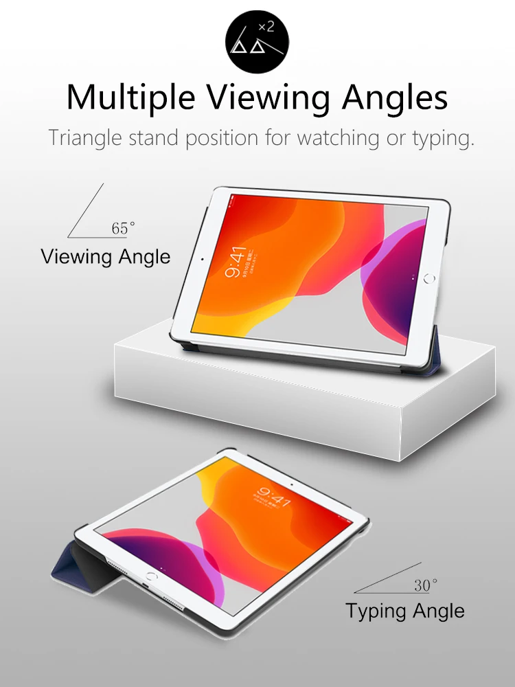 Чехол для планшета для ipad 10,2 Чехол-книжка для Apple ipad 7 7 10," A2200 A2198 A2197 защитный чехол с держателем для ручки