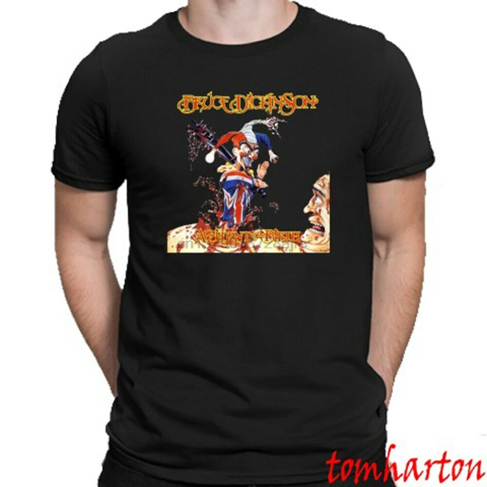 Брюс Дикинсон авария при родах Мужская Черная Футболка размер S M L XL 2XL 3XL |