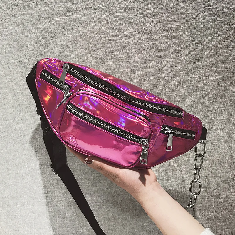 

Дизайн талии Женская новая сумка уличная одежда в стиле «хип-хоп», Fanny Pack для женщин Повседневное мешок застежки-молнии ремень сумки на ремн...