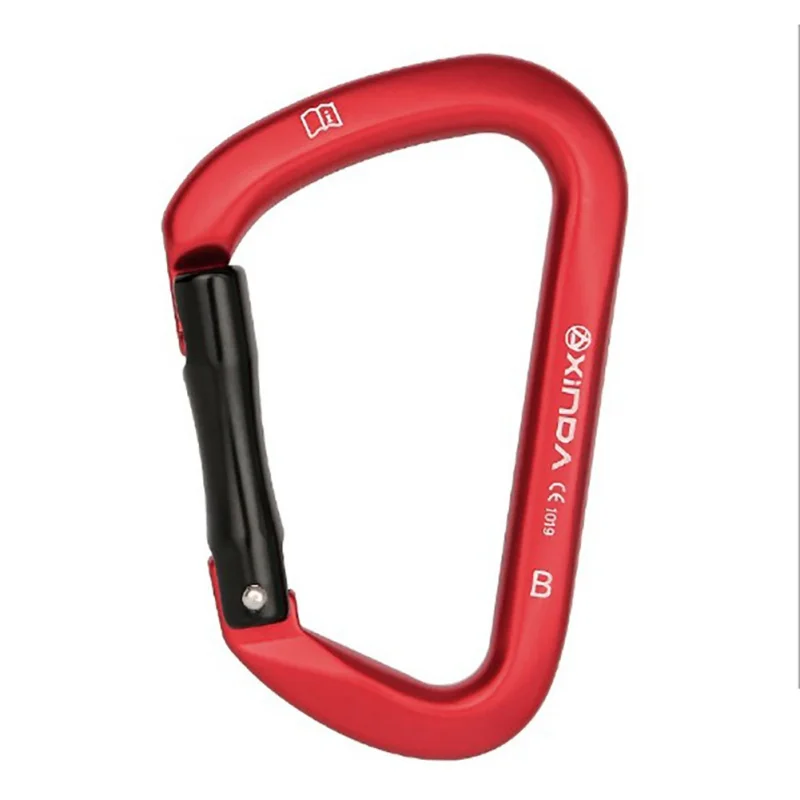 

D-ring Fishing Aluminum Alloy Carabiner Keychain Outdoor Camping Climbing Snap Clip Lock Buckle Equipment keychain