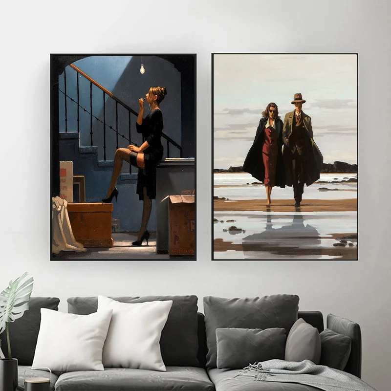 Настенные картины с изображением Джек Vettriano