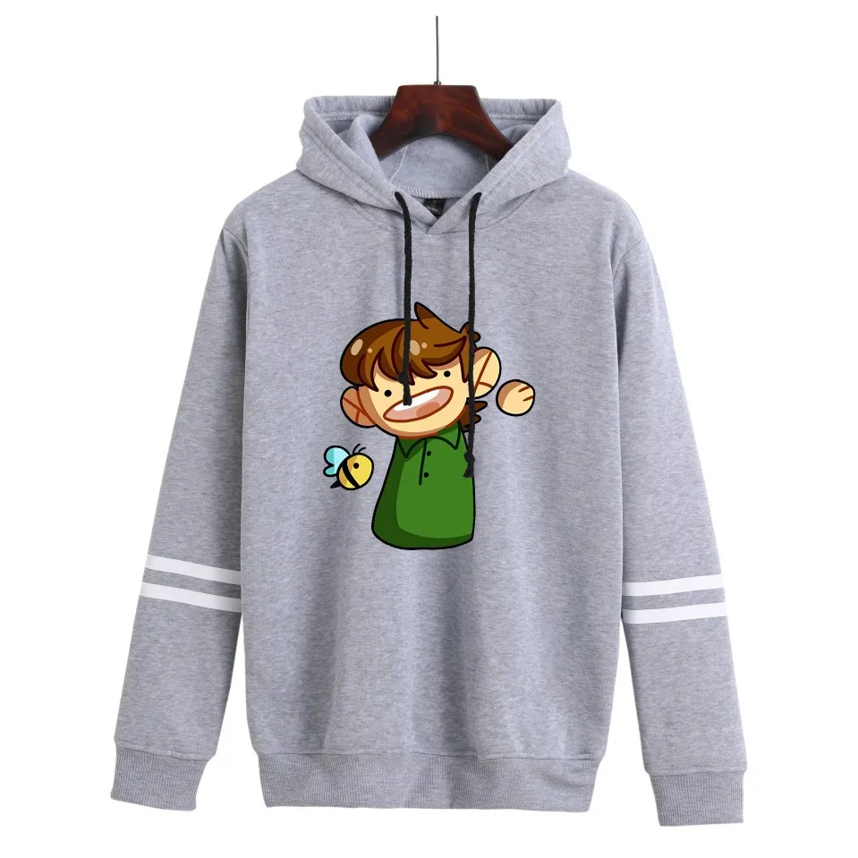 Толстовка Карла Якобса унисекс модный Свитшот оверсайз в стиле кэжуал с надписью