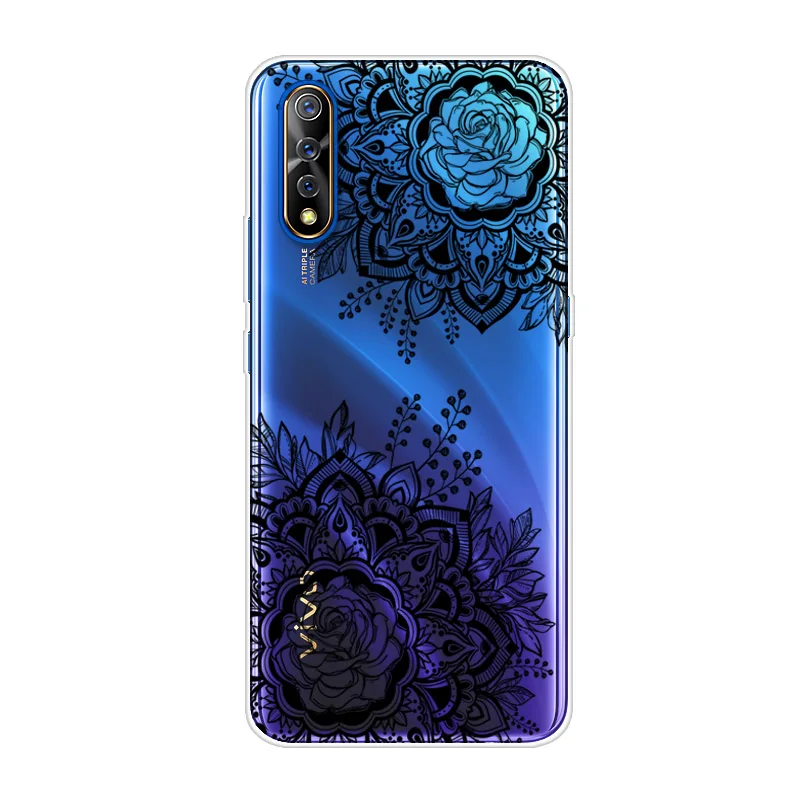 For VIVO V17 Neo Case Silicone TPU Protective Back Cover Cartoon Soft Phone Fundas V 17 V17Neo Coque |