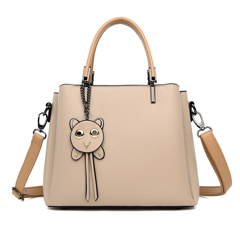 

Women's 2021 new fashion European and American retro shoulder bag portable PU messenger bag