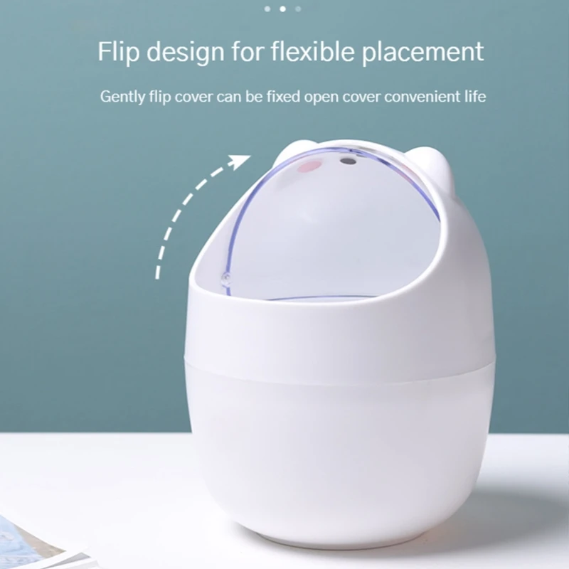 Настольная мини-корзина для мусора многофункциональный многоразовый органайзер