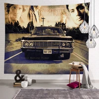 custom supernatural tapestry home living room decor wall party aesthetic hanging tapestries blanket for bedroom 21 12 1 9
