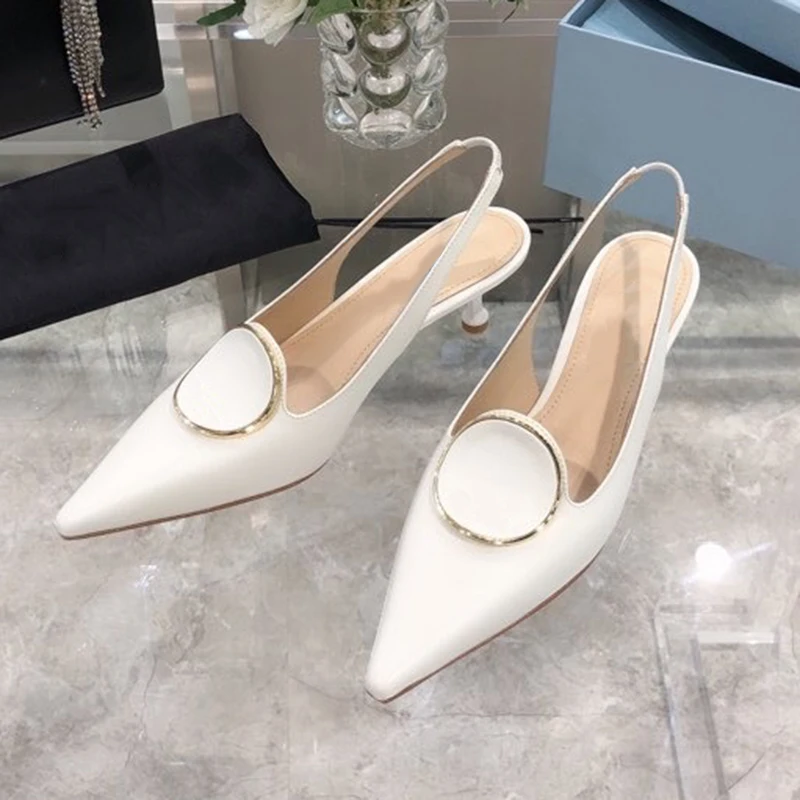 

High Heels Elegant Pointed Toe Woman Pumps Brand Design Women Shoes OL Style Female Pumps 6cm