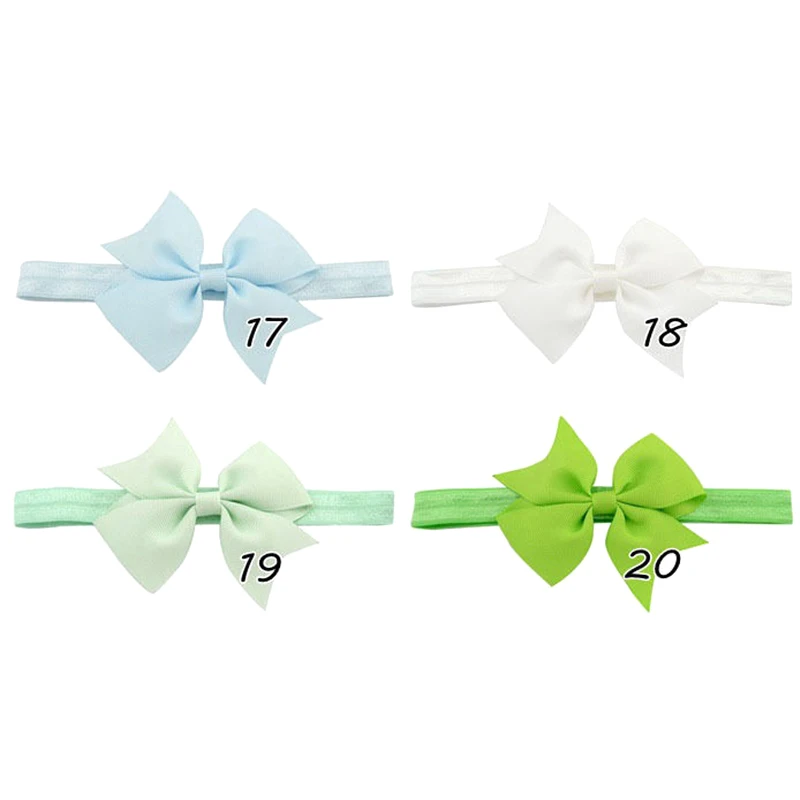 1 шт. детские повязки на голову атласные ленты повязка с бантом для девочек