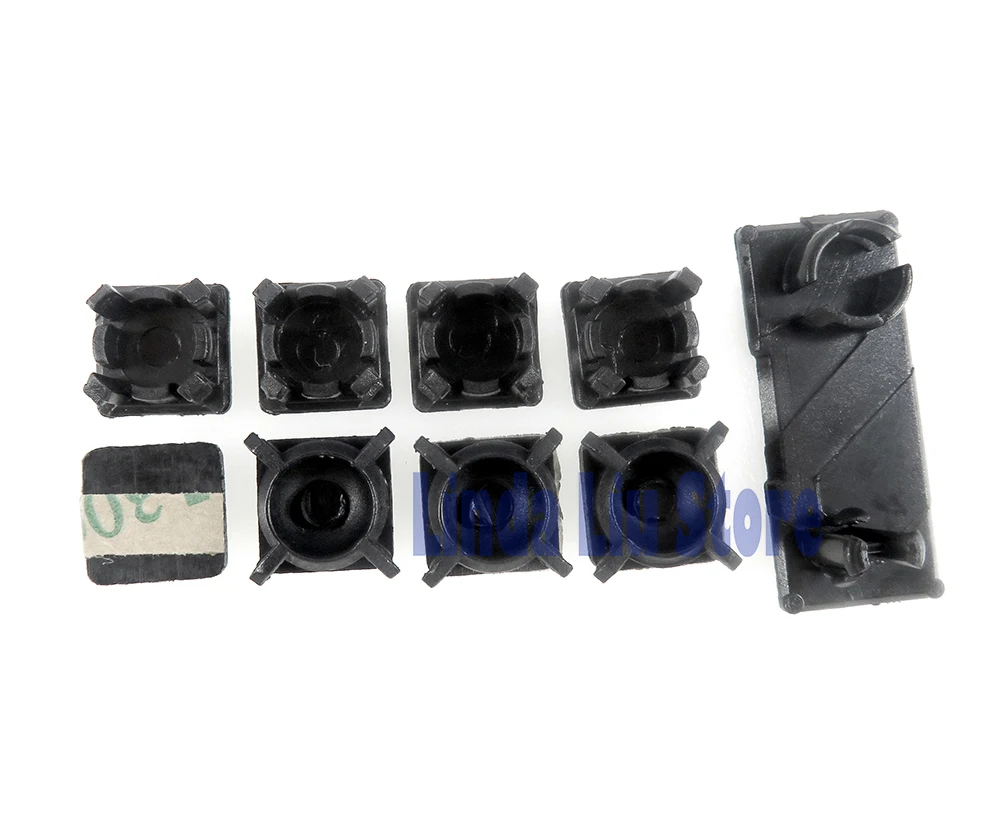 

60sets/lot For PS3 slim 9 in 1 Screw Rubber Plug Boot Fat Model FOR Playstation 3 2000 3000 Full set dust plug cover