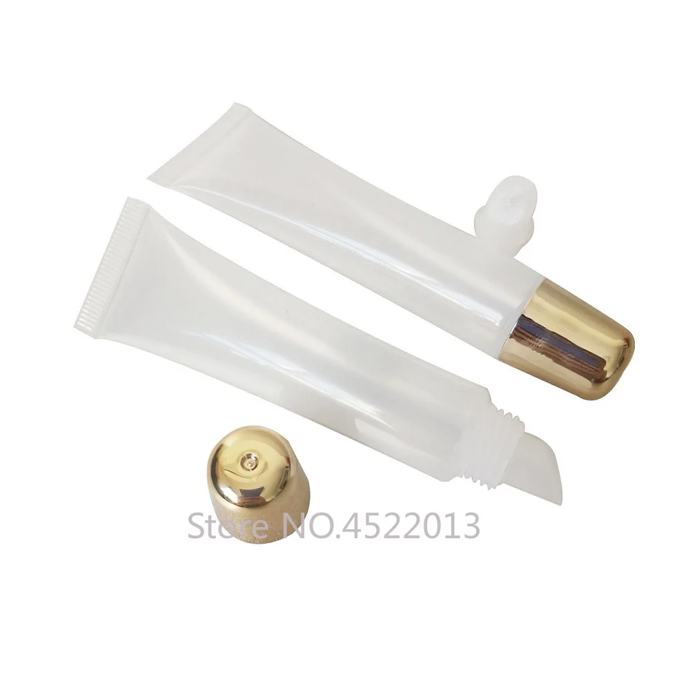 

Пустой косметический портативный контейнер для блеска для губ 20 г 50 шт./лот, многоразовый контейнер для блеска для губ, упаковка для макияжа