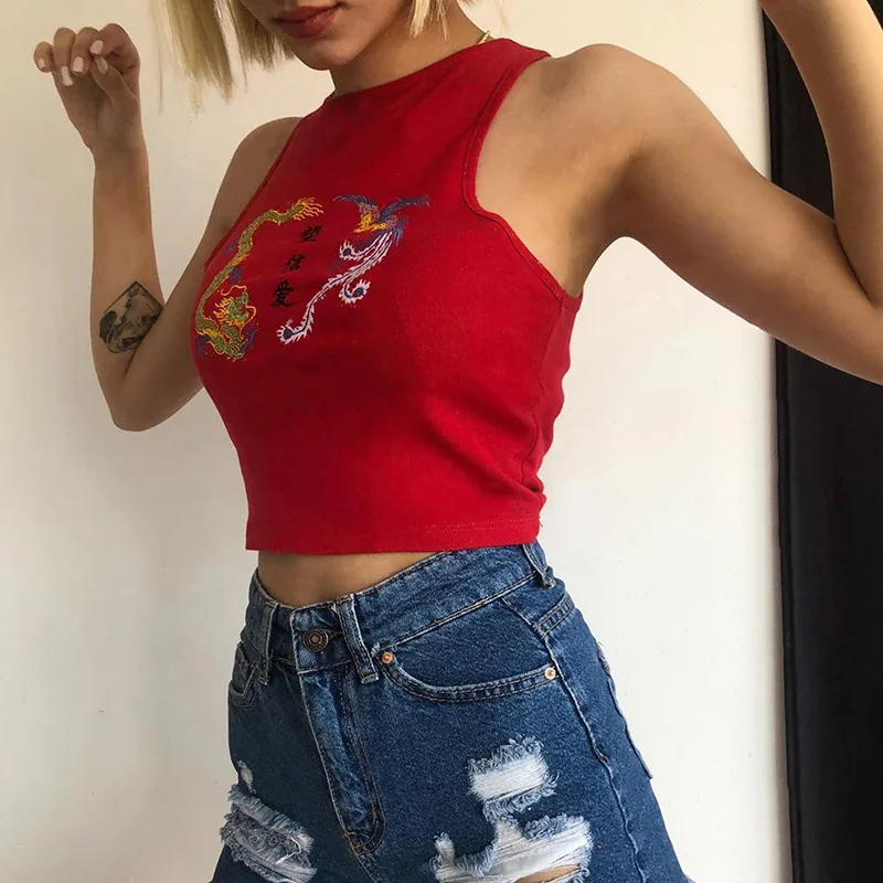 Женский топ с цветочным принтом V-образным вырезом и открытой спиной | Женская