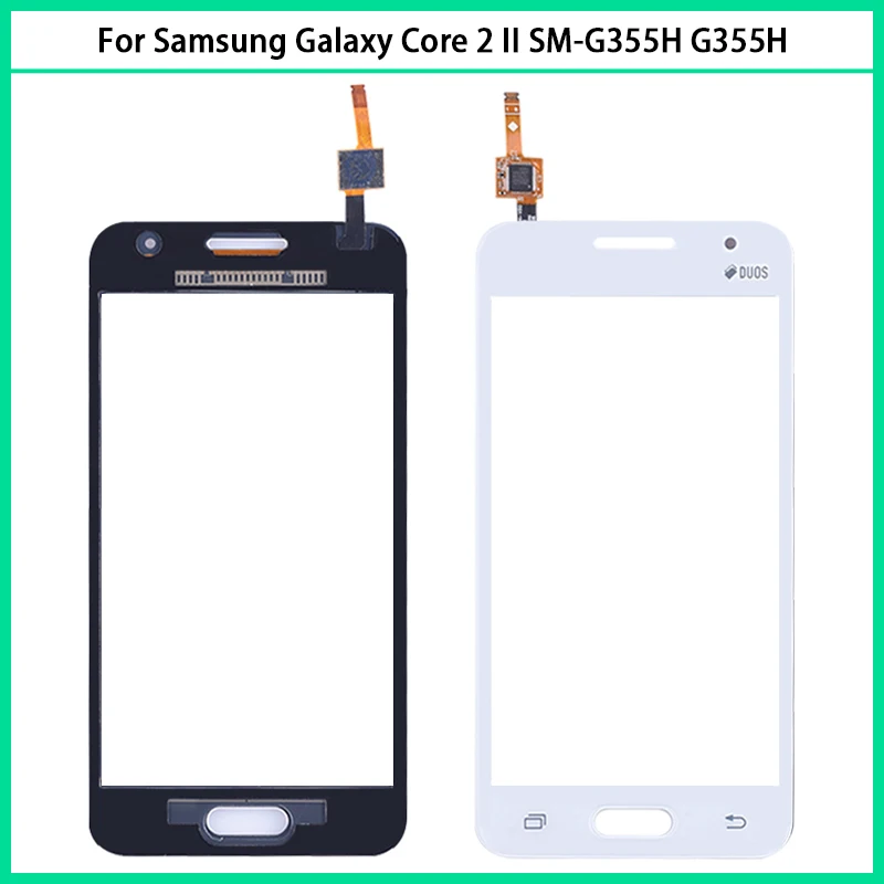 

For Samsung Galaxy Core 2 II SM-G355H G355H G355 G355M Touch Screen Panel Sensor Digitizer Front Glass Touchscreen Replace