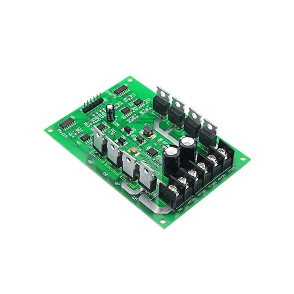 

High Quality Newest Dual Motor Driver Module Board H-Bridge DC MOSFET IRF3205 3-36V 10A Peak30A Fast Braking And Obvious Braking