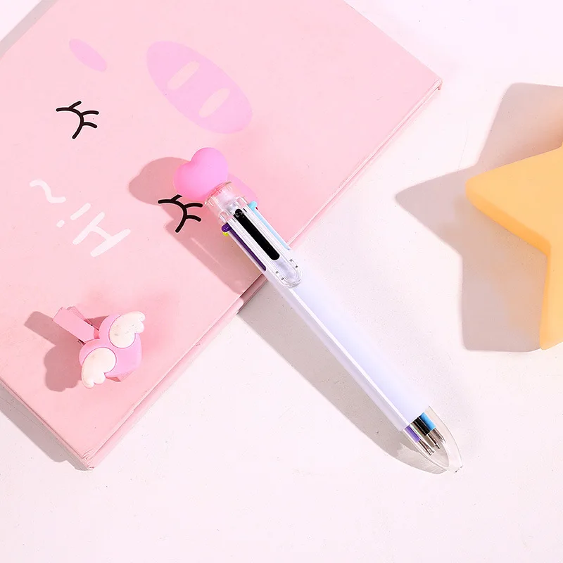 10 в 1 цветные ручки Новое поступление многоцветная шариковая ручка с милыми