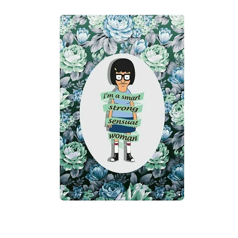 

Cartoon Anime Tin Sign Vintage Metal Poster Rusted Plate Plaques Kid's Room Bar Pub Cafe Wall Decor Man Cave Tinplate Paintings