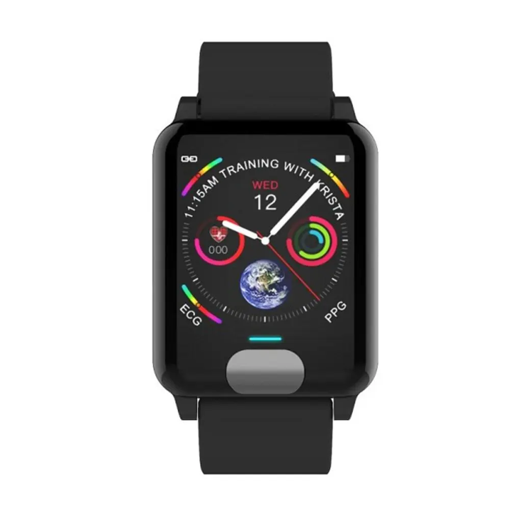 

E04 Waterdichte Smart Horloges Ecg Ppg Bloeddrukmeting Fitness Tracker Gps Smartwatch Armband Hartslag Voor Ios Telefoon