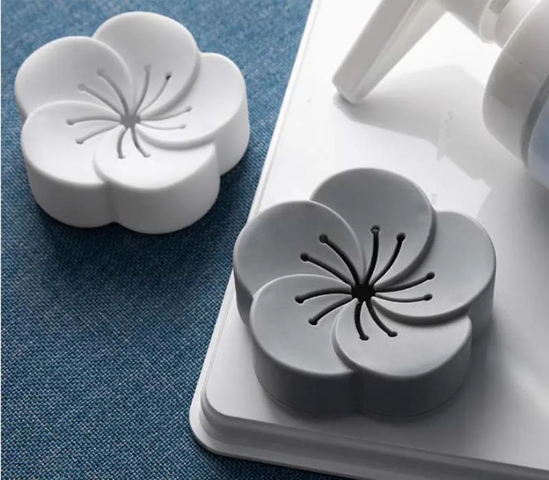 

Flower Shape Air Fresh Box Car Toilet Incense Storage Box Eliminate Odors Smell Freshener Aromatherapy Box Deodorizer 1piece