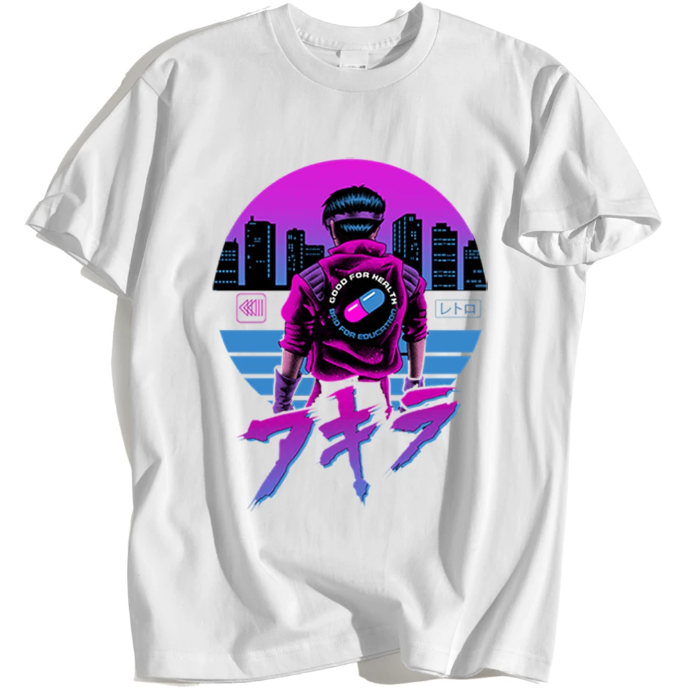 

Harajuku Anime Clothes Rad Tokyo Street Printing Mens T-Shirts Fashion Breathable T Shirt Loose O-Neck Tshirt Kohpweran
