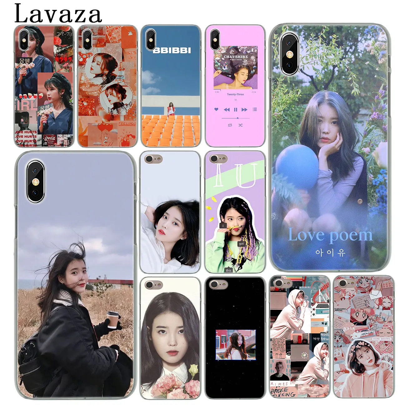 Жесткий чехол для телефона iu KPOP iPhone XR X XS 11 Pro Max 10 7 8 6 6S 5 5S SE 4S 4|Чехлы-накладки| |