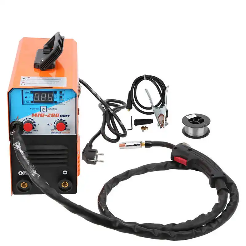 Electric Welding Machine MIG 200 No Gas Welder Argon Arc Tool 200A EU Plug 220V | Инструменты