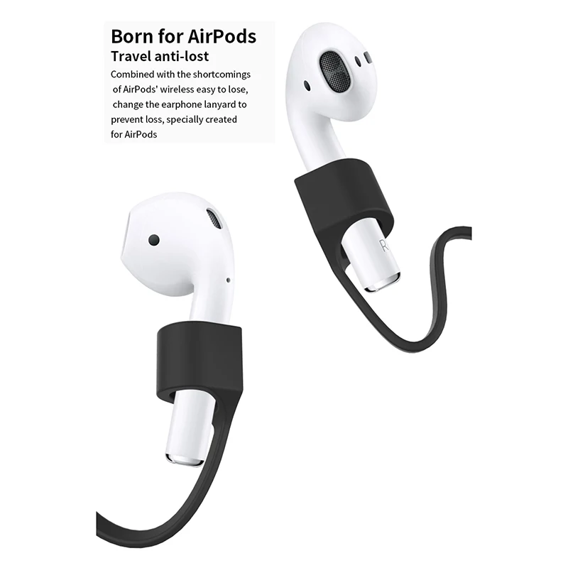 Силиконовый наушник веревки для Airpods 2 беспроводные наушники магнитные Анти-потери гарнитуры провода для Airpods Анти-потери кабель для наушников