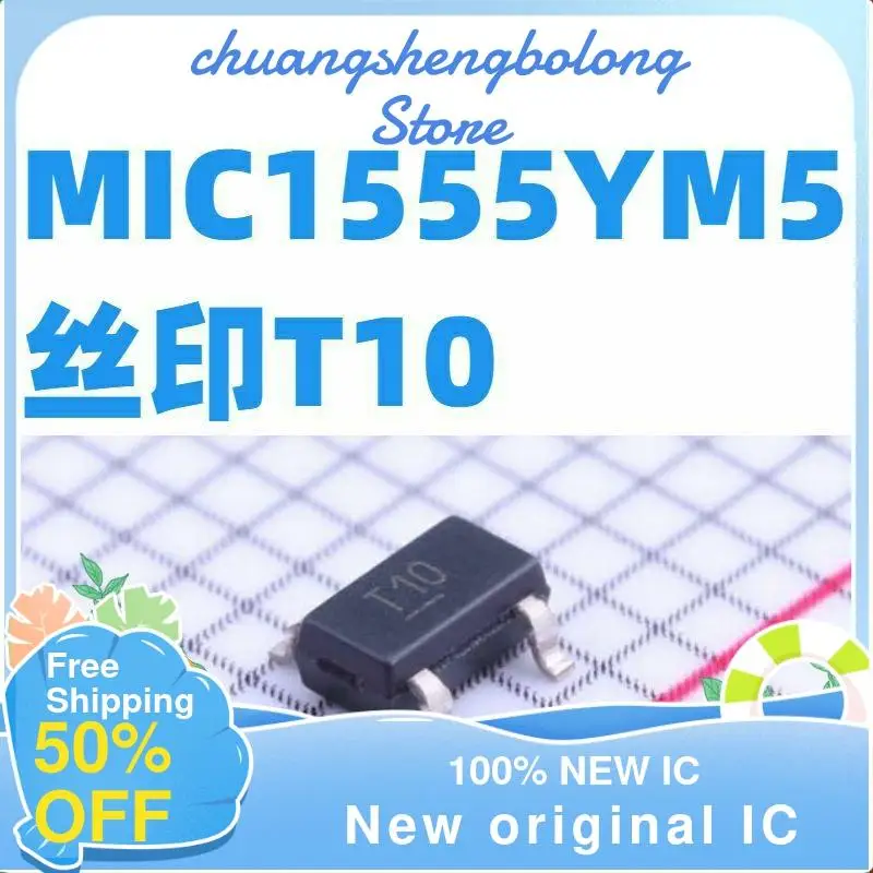 

10-200PCS MIC1555YM5 T10 MIC1555 New original IC