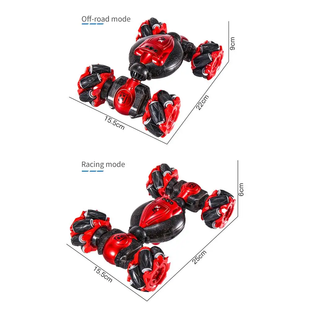 

2.4G Electric Race Stunt RC Car Double Sided 360 Degree Rotating Gesture Sensor Toy High Speed Off Road Car With Light And Music