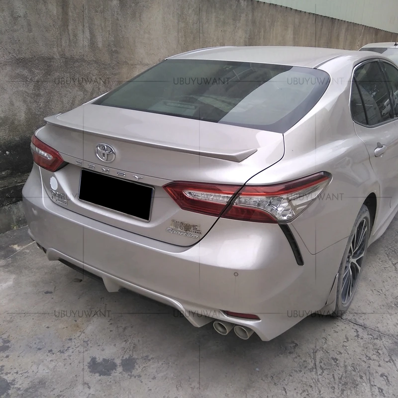Новый дизайн для toyota Camry 2018 2019 2020 Высокое качество ABS внешний задний спойлер