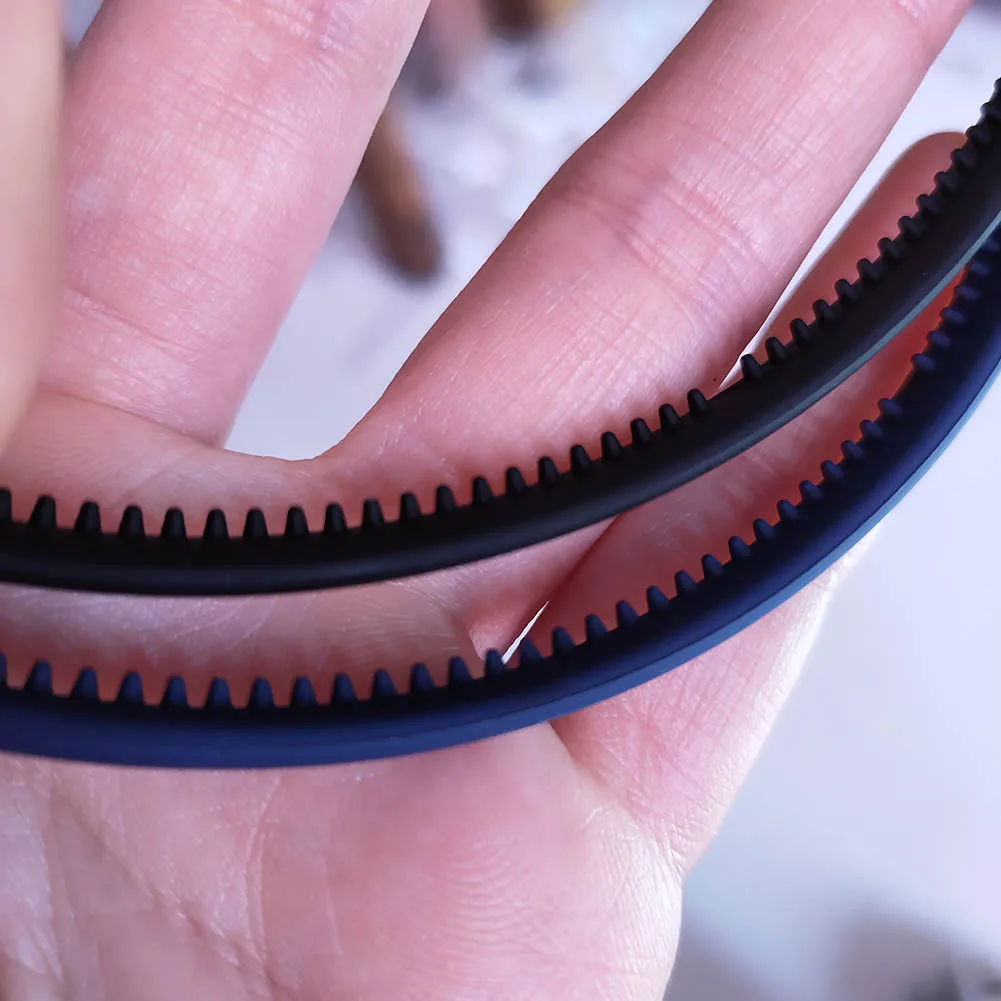 

Fashion Women Solid Headband Bezel for Hair Plastic Hair Bands Hair Hoop Girls Simple Scrub Headbands Hairband Hair Accessories