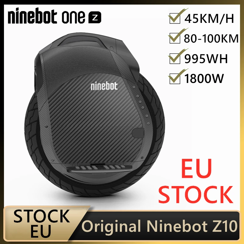 Самобалансирующийся электрический скутер Ninebot One Z10 Z6 1800 Вт мотор 45 км/ч со