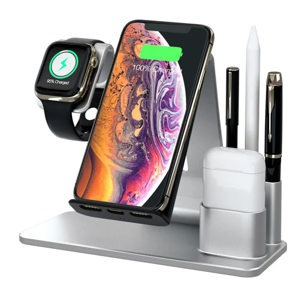N36 для наручных часов IWatch 4/3/2/1 кронштейн зарядки по стандарту Qi быстрозарядная