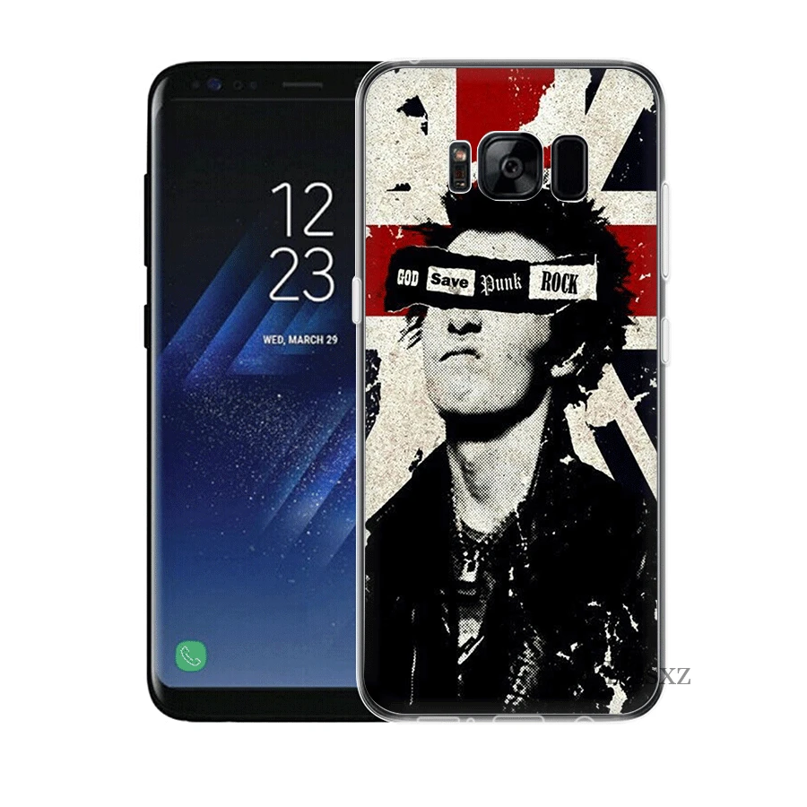 Телефон чехол для Samsung S3 S4 S5 S6 S7 S8 S9 S10E S10Plus Note 8 9 M10 M20 M30 M40 в стиле панк-рок |