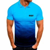 polo shirts spring summer mens tshirts military style fitness sport tees balboa rocky print boy jersey outdoor hiking topshirts