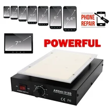 Screen Separator Auto Heating Metal Phone Repair Machine Glass Removal Heating Platform Plate LCD Screen Separators