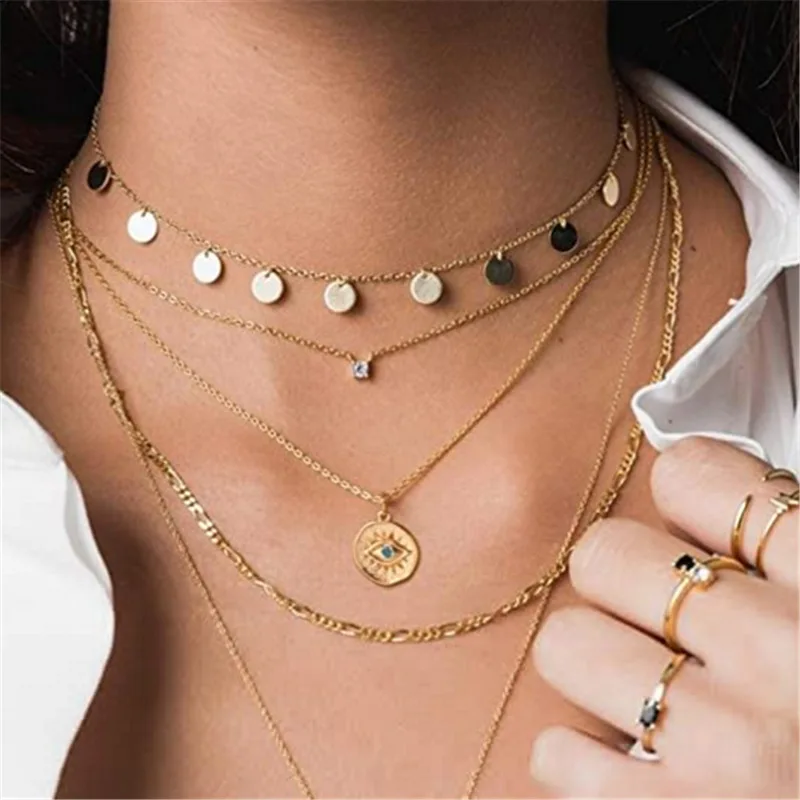 Подвеска глаз дьявола из нержавеющей стали в стиле ретро | Украшения и аксессуары